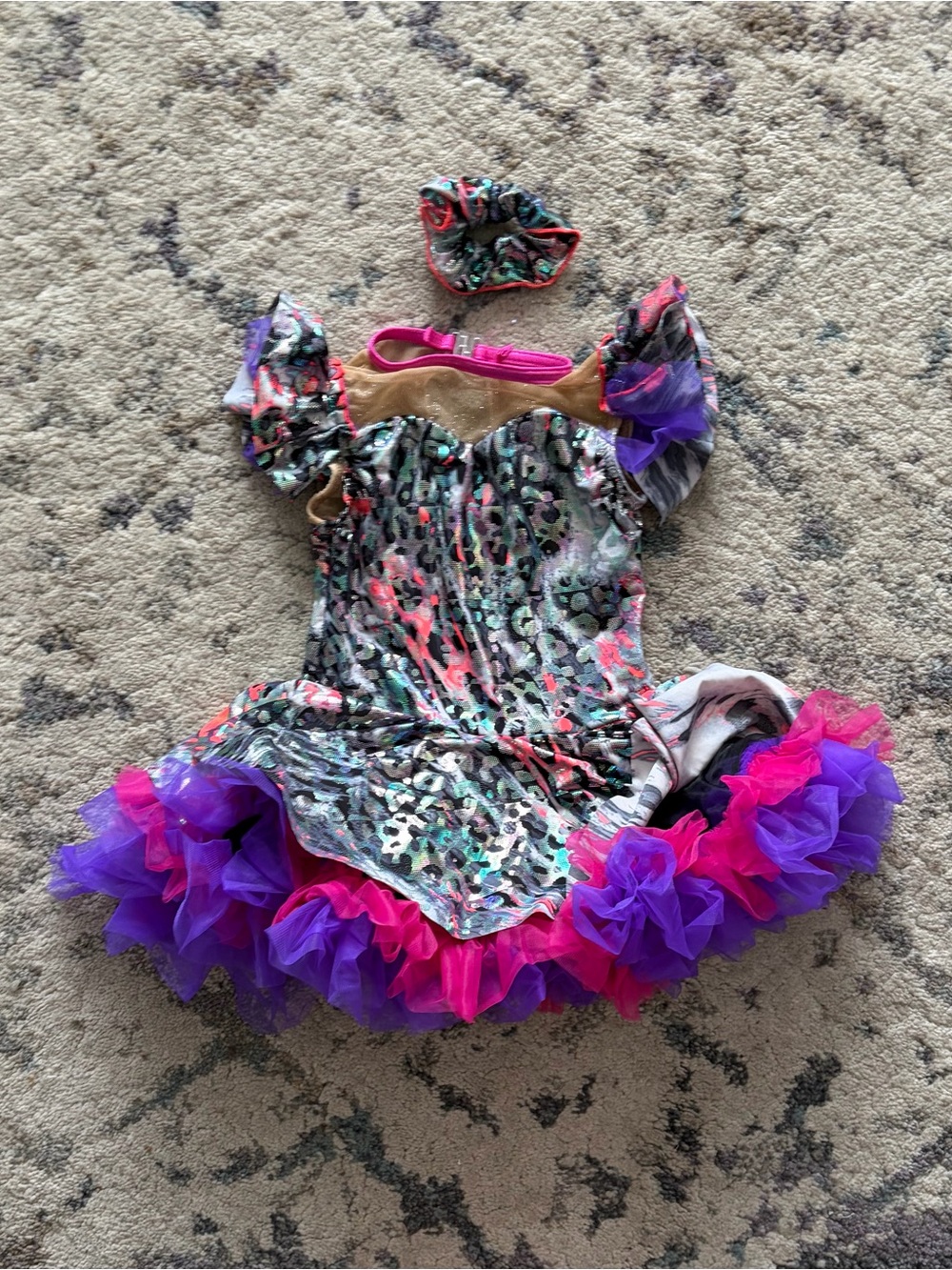 3/$50 Custom Leopard Tutu Dance Costume